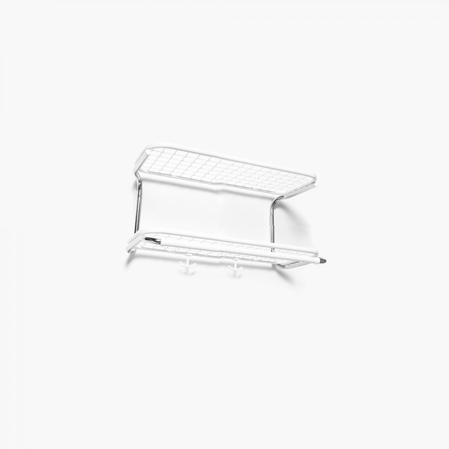 Essem Design Classic 650 Hattuhylly Valkoinen / Kromi 40 Cm