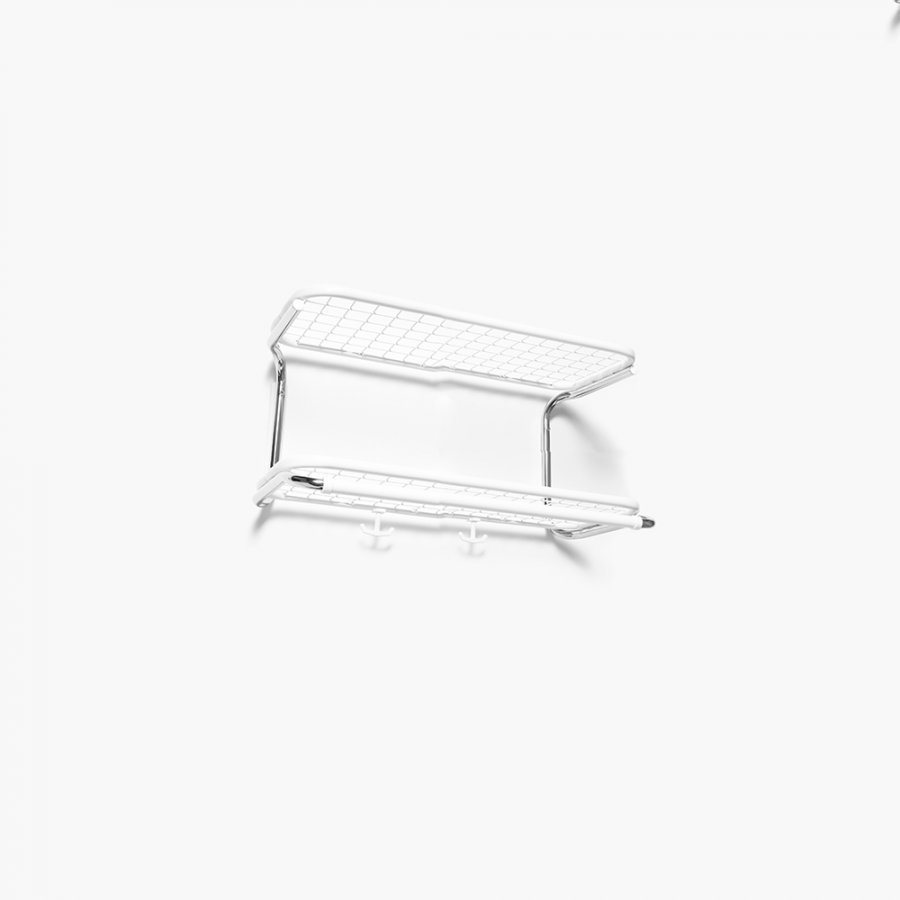 Essem Design Classic 650 Hattuhylly Valkoinen / Kromi 50 Cm