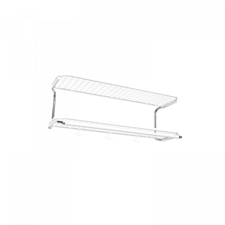 Essem Design Classic 650 Hattuhylly Valkoinen / Kromi 60 Cm