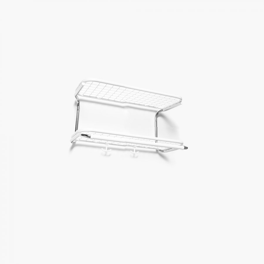 Essem Design Classic 650 Hattuhylly Valkoinen / Kromi 60 Cm