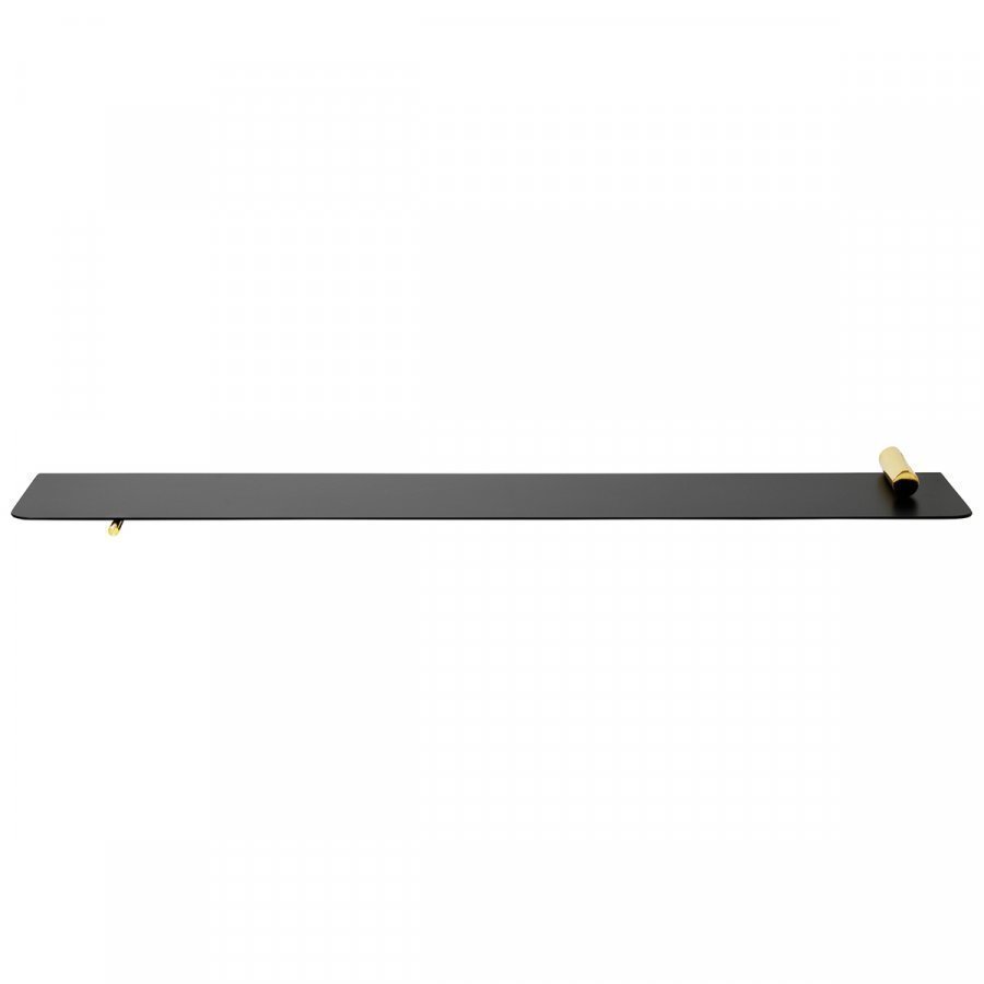 Ferm Living Flying Shelf Seinähylly Sylinteri Messinki