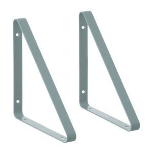 Ferm Living Hyllynkannattimet Dusty Blue 2 Kpl