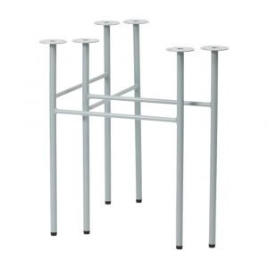 Ferm Living Mingle Pöydänjalat W68 Dusty Blue 2-Pakkaus