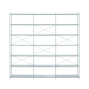 Ferm Living Punctual Kirjahylly 21 Hyllylevyä Sininen