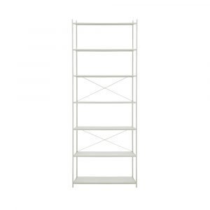 Ferm Living Punctual Kirjahylly 7 Hyllylevyä Harmaa