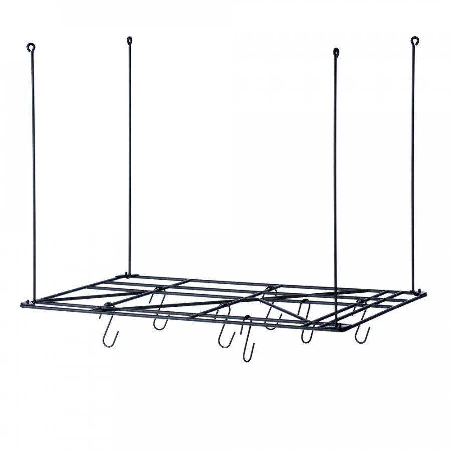 Ferm Living Square Hylly Ja 8 Koukkua