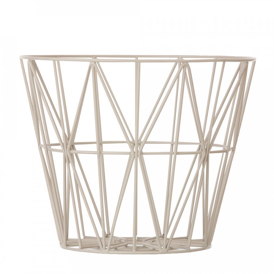 Ferm Living Wire Kori L Harmaa