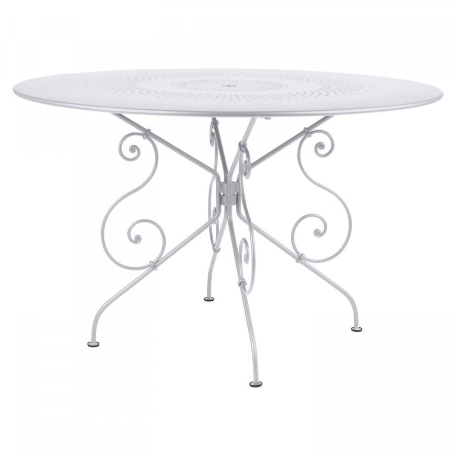 Fermob 1900 Pöytä Cotton White Ø117 Cm