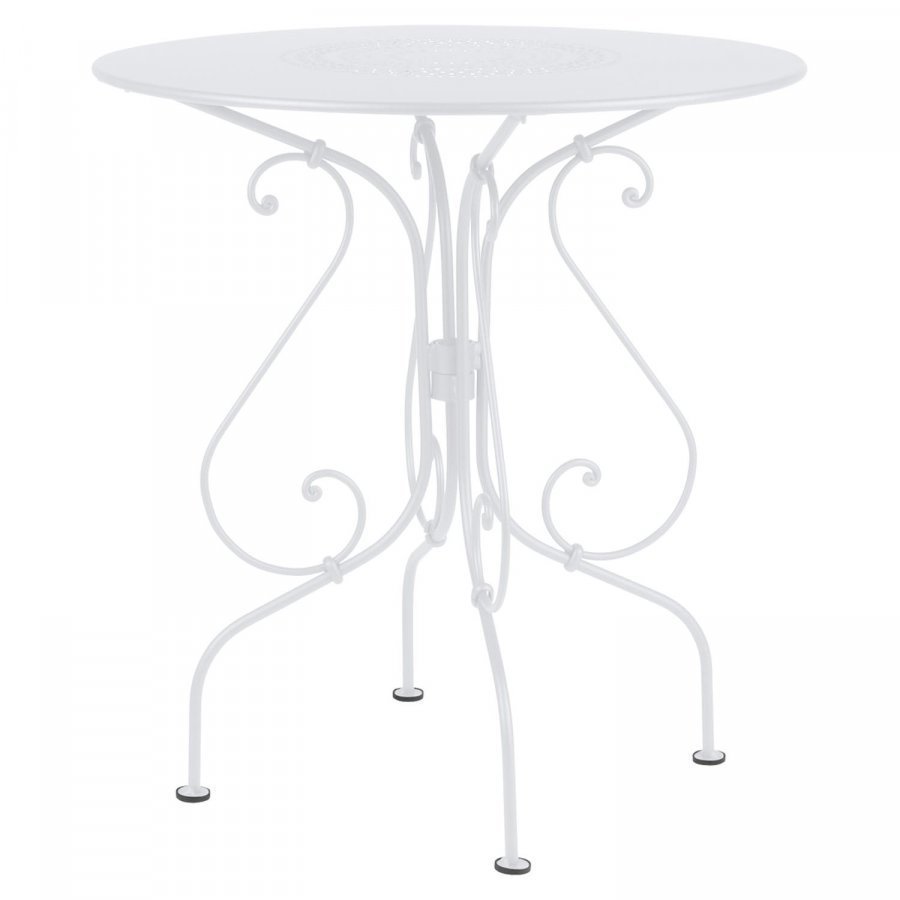 Fermob 1900 Pöytä Cotton White Ø67 Cm