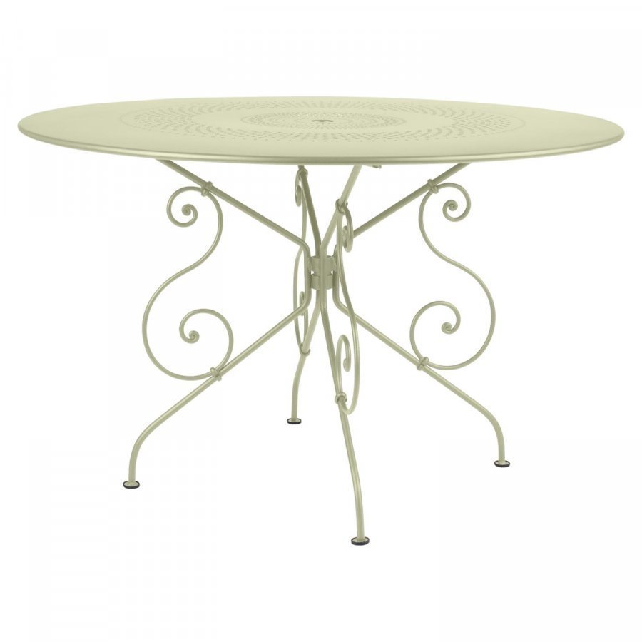 Fermob 1900 Pöytä Willow Green Ø117 Cm