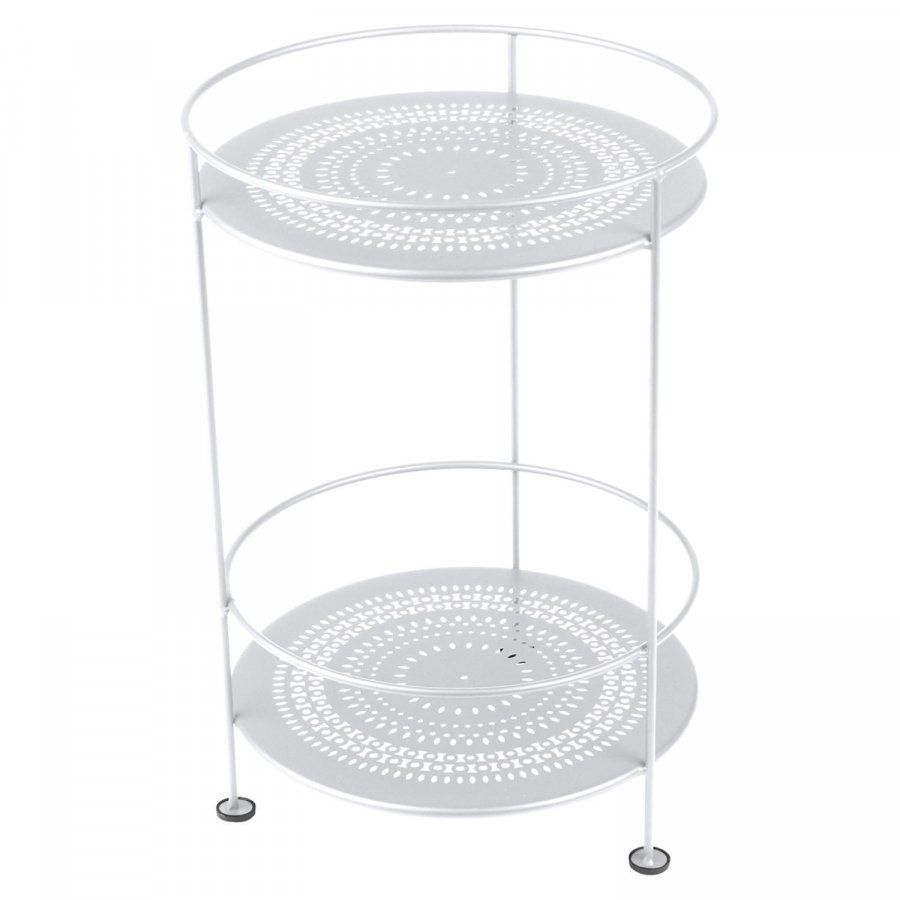 Fermob Guinguette Pöytä Cotton White Ø40 Cm