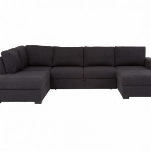 Figo U-Vuodesohva Musta