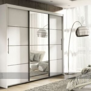 Fm Bravo Vaatekaappi Liukuovilla Inova 250 Cm