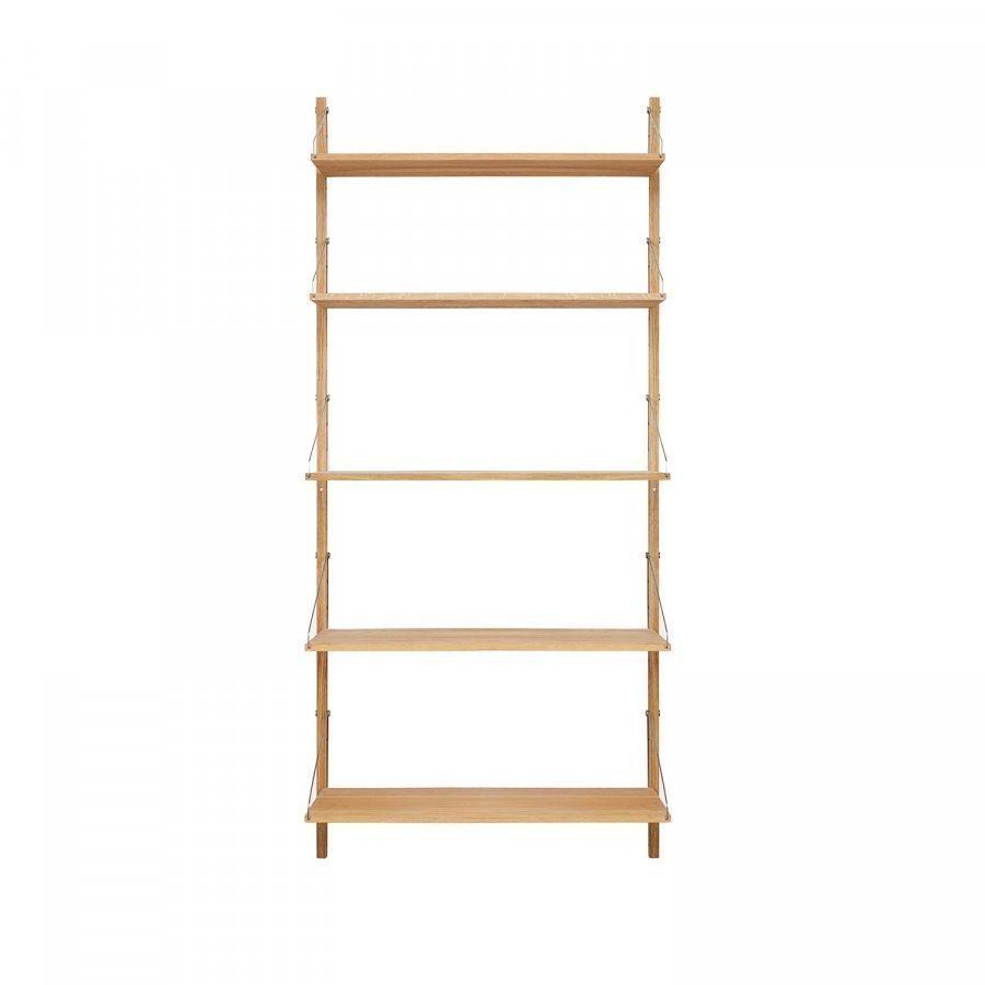 Frama Library Hylly 185 Teräs / Tammi