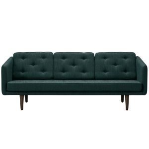 Fredericia No. 1 Sohva 3-Istuttava Fiord 991 Savustettu Tammi