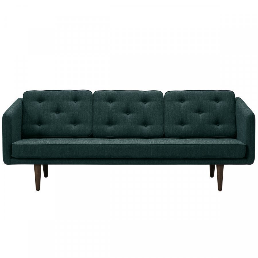 Fredericia No. 1 Sohva 3-Istuttava Fiord 991 Savustettu Tammi