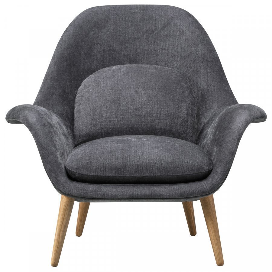 Fredericia Swoon Nojatuoli Maple 192 Öljytty Tammi