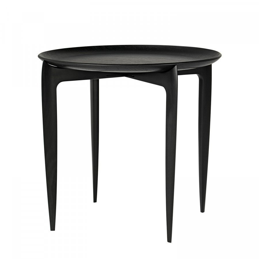 Fritz Hansen Sivupöytä Tray Musta