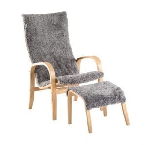 Fylke Nojatuoli + Rahi Vaaleanharmaa