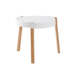 Glommen Pöytä Ø 45 Cm Valkoinen