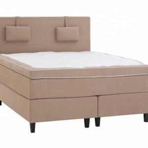 Grand XL 160 Jenkkisänky - Sänkypaketti HiekanBeige