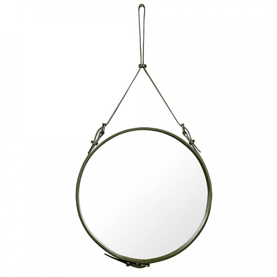 Gubi Adnet Peili Pyöreä Olive 58 Cm