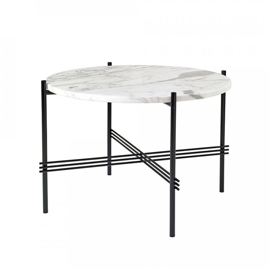 Gubi Ts Pöytä Medium Valkoinen Marmori H41 Cm Ø55 Cm