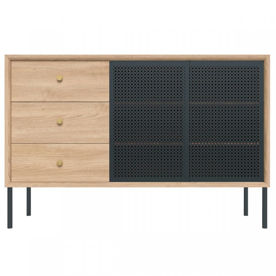 Harto Gabin Senkki Laatikostolla Korkea Tammi Tummanharmaa