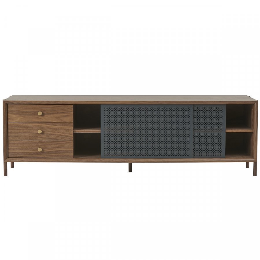 Harto Gabin Senkki Laatikostolla Pähkinä Tummanharmaa 162 Cm