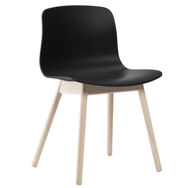 Hay About A Chair Aac12 Tuoli Saippuoitu Tammi Musta