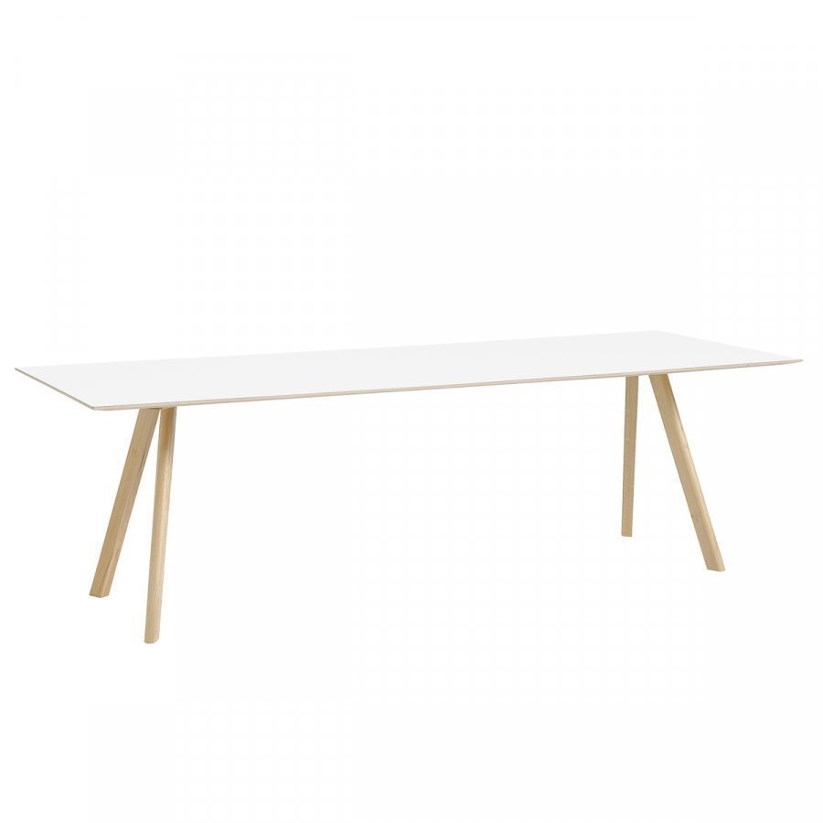 Hay Copenhague Cph30 Pöytä Matta Tammi Valkoinen Lamin. 250x90 Cm