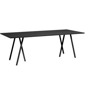 Hay Loop Stand Pöytä Musta 180 Cm