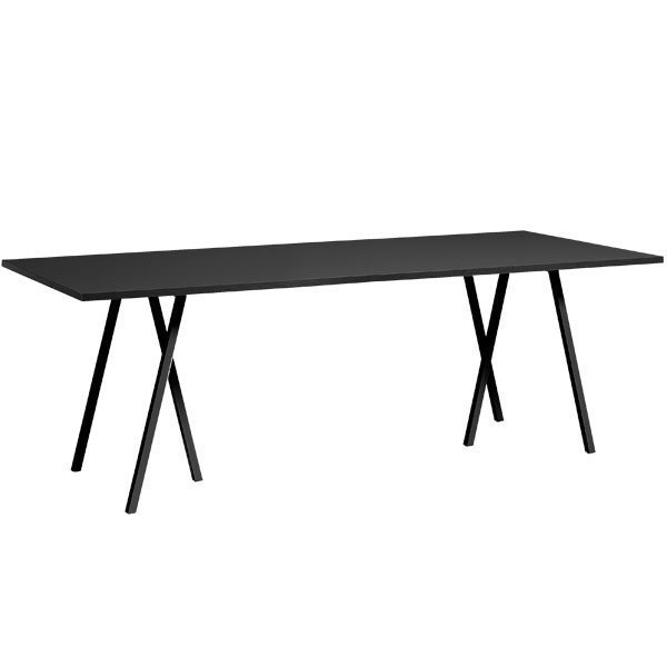 Hay Loop Stand Pöytä Musta 180 Cm