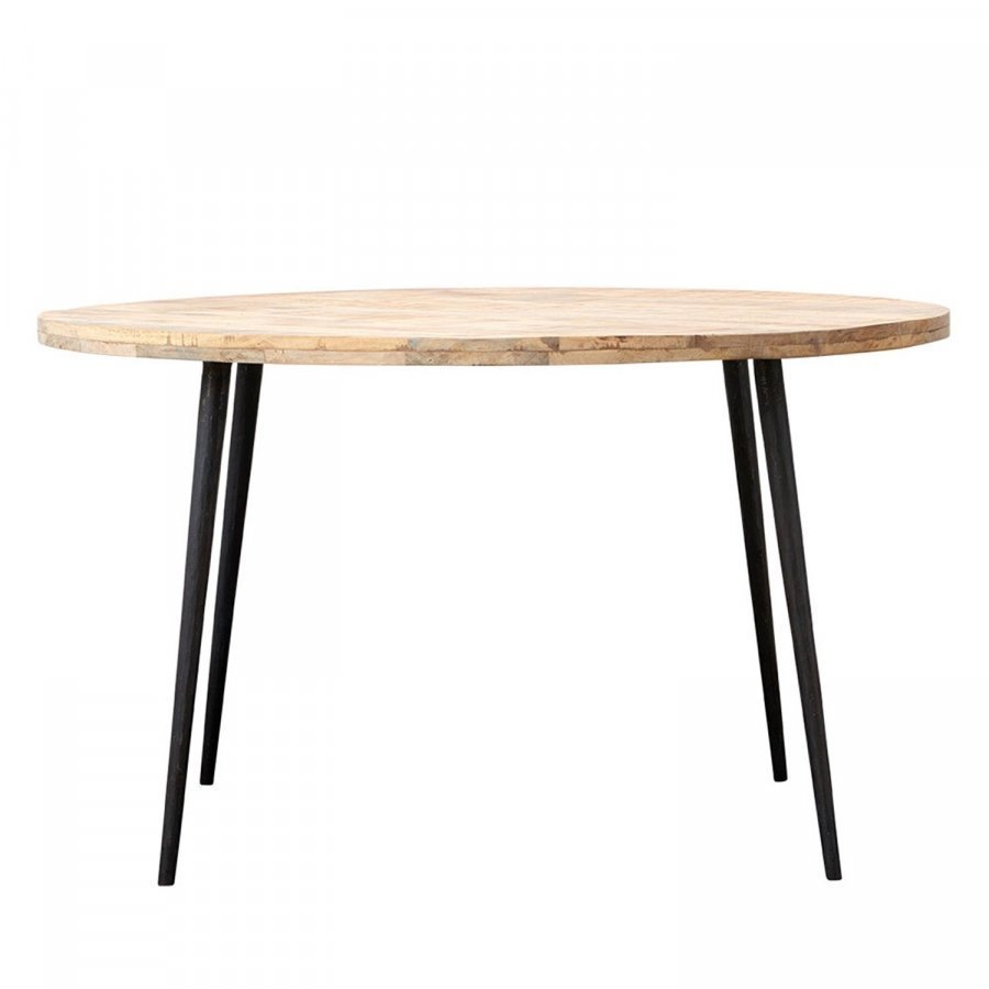 House Doctor Club Ruokapöytä Ø130 Vaalea Puu