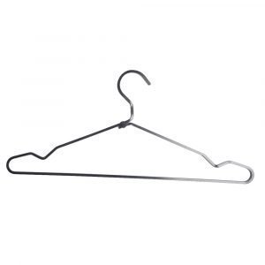 House Doctor Henkari Musta / Alumiini 4-Pakkaus