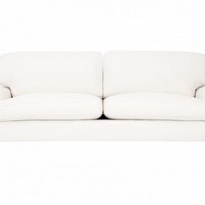 Howard-Deluxe 3-istuttava Sohva Valkoinen