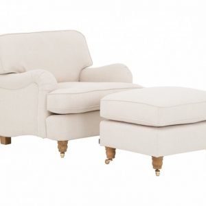 Howard-Deluxe Nojatuoli+Rahi Beige