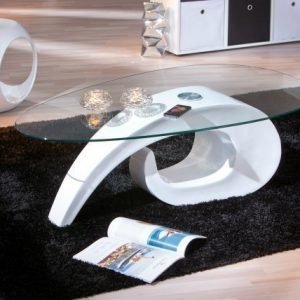 Interlink Sohvapöytä Lasitasoilla Coisa