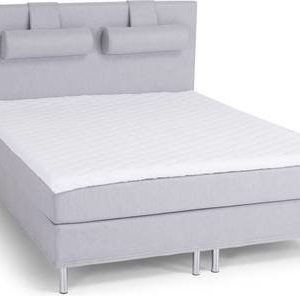 Jenkkisänky Doris 160 cm metallijaloilla harmaa