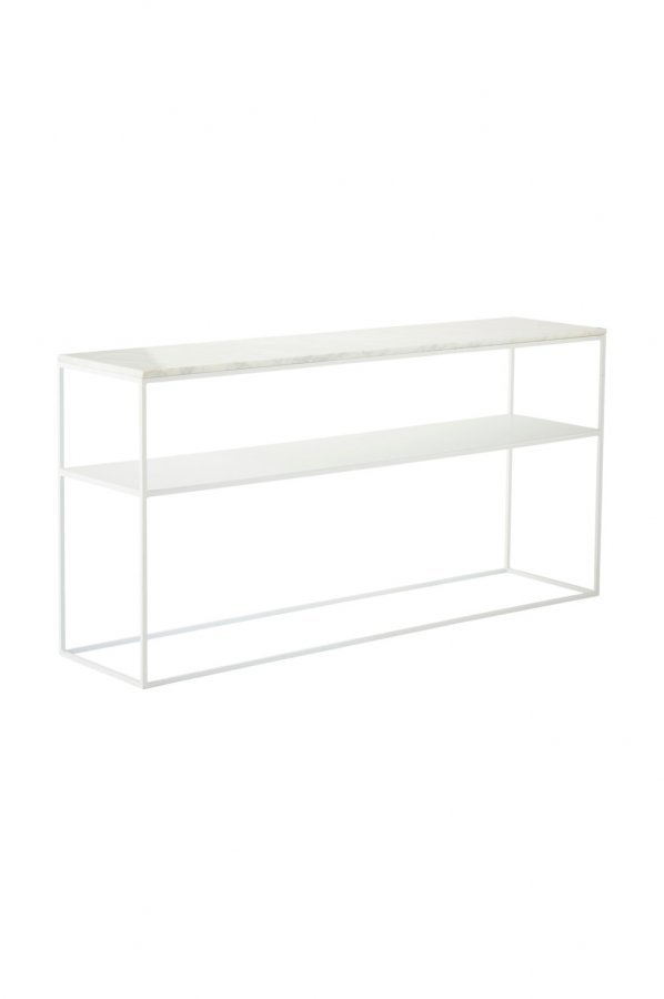 Jotex Atlan Sivupöytä Valkoinen 60x120 Cm