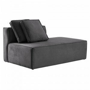 Jotex Baltimore Sohvamoduuli Iso.Selkänoja Vasen + 2 Tyynyä Harmaa