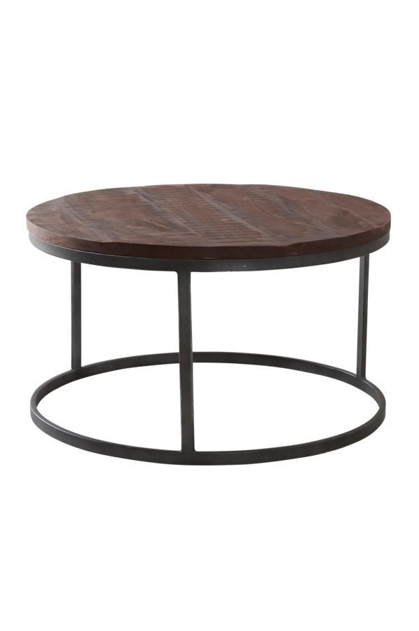 Jotex Hultsfred Sohvapöytä Ruskea Ø 76 Cm