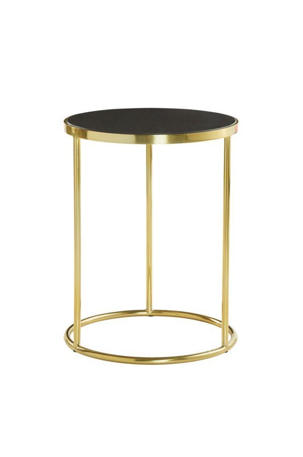 Jotex Maui Sivupöytä Musta Ø 39