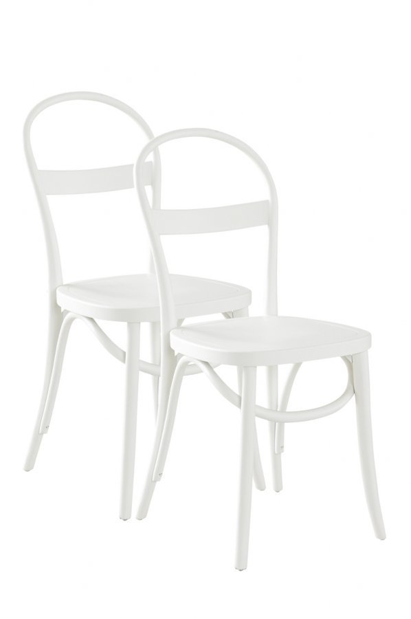 Jotex Rippats Tuolit Valkoinen 2-Pakkaus