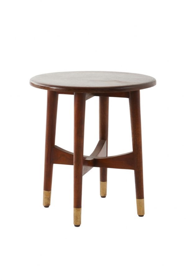 Jotex Taoli Pikkupöytä Ruskea Ø 45 Cm