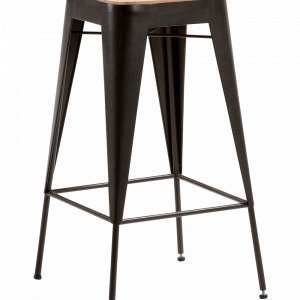 Julia Vita Baarituoli Musta 2-Pakkaus