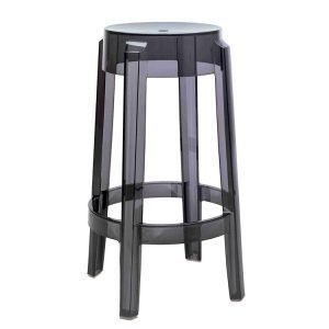Kartell Charles Ghost Jakkara / Baarijakkara Savunharmaa 65 Cm