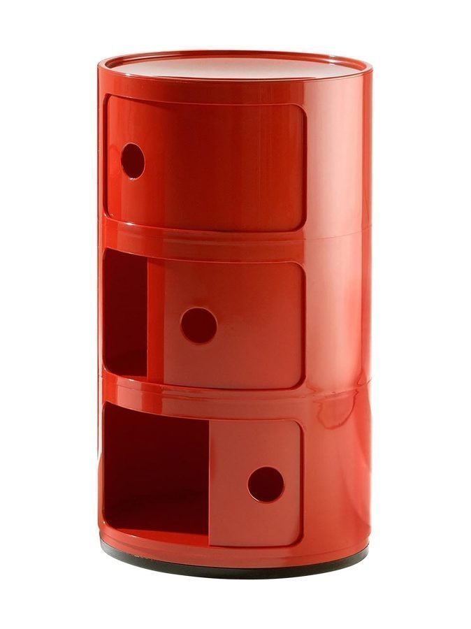 Kartell Componibili Kolmiosainen Säilytyskaluste