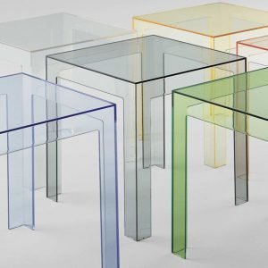 Kartell Jolly Pöytä Vaaleanharmaa