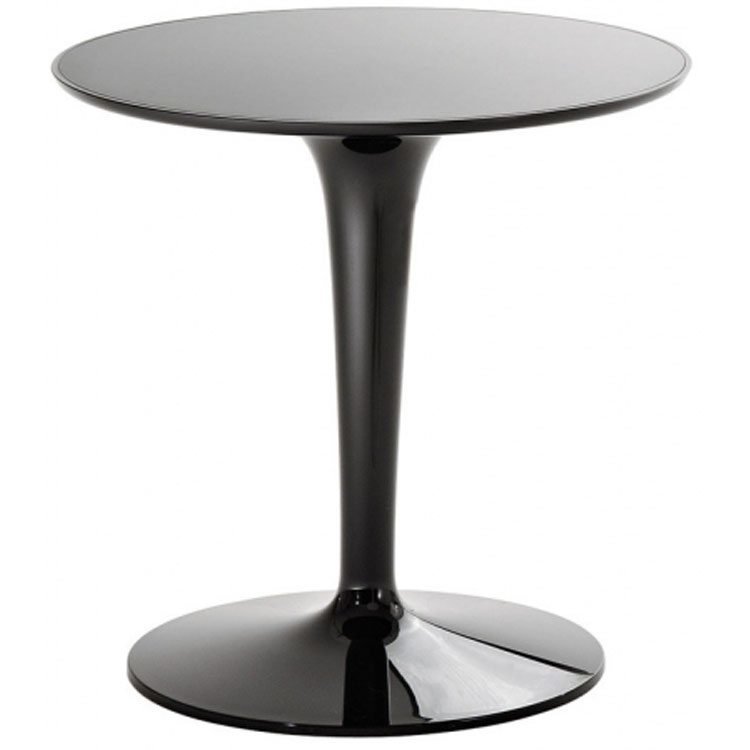 Kartell Tip Top Pöytä Kiiltävä Musta